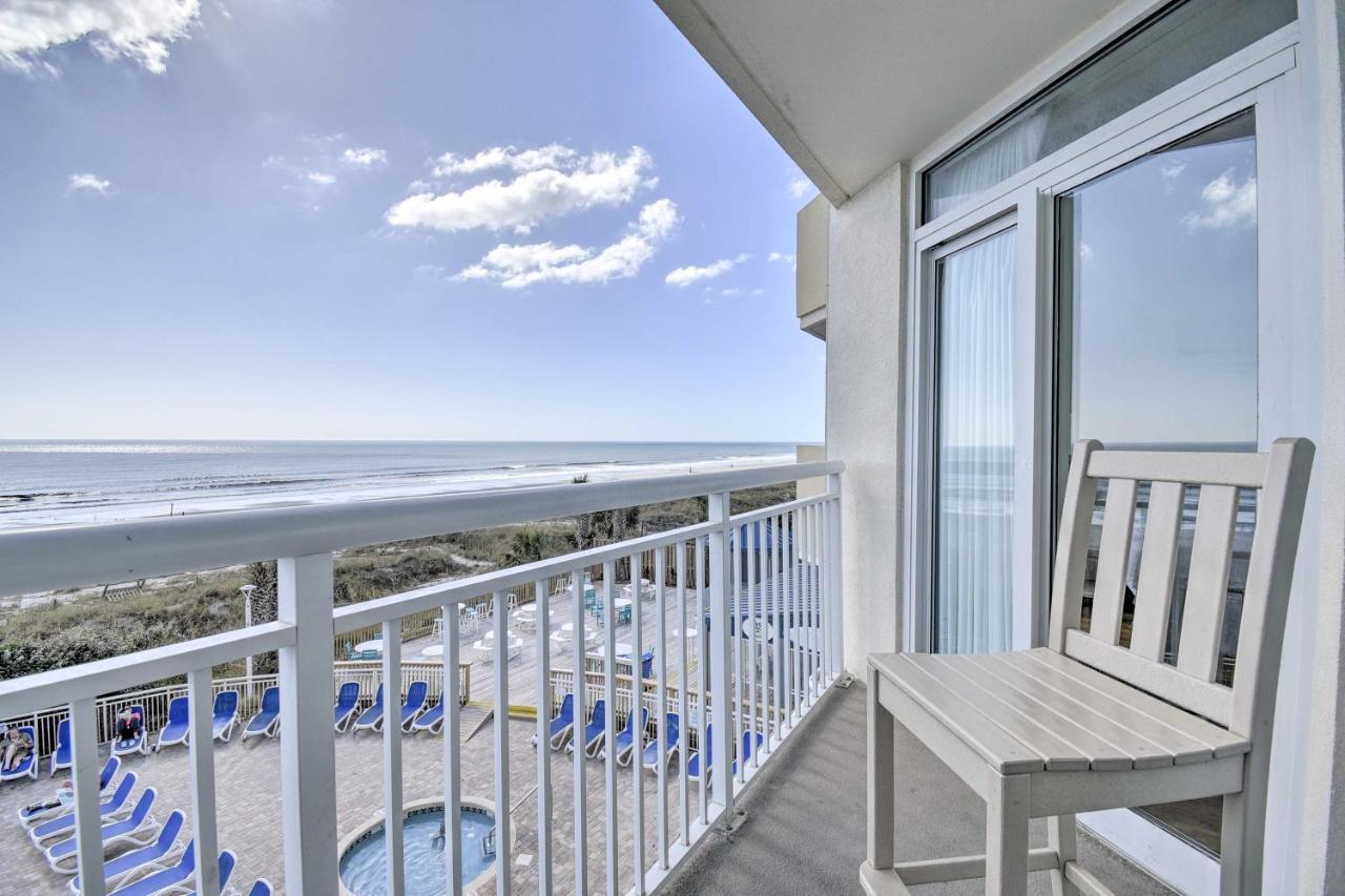 מירטל ביץ' Oceanfront Condo With Perks In Bay Watch Resort מראה חיצוני תמונה